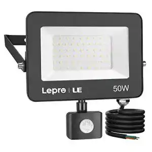 Led strahler lepro 50w led strahler mit bewegungsmelder aussen