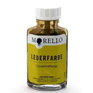 Lederfarbe morello fuer glattleder 40ml dunkelbraun
