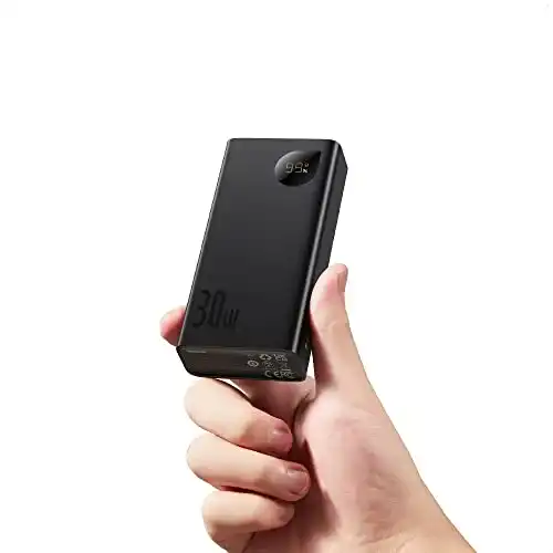 Baseus Power Bank 10000mAh mit PD 30W und USB-C Fast Charging