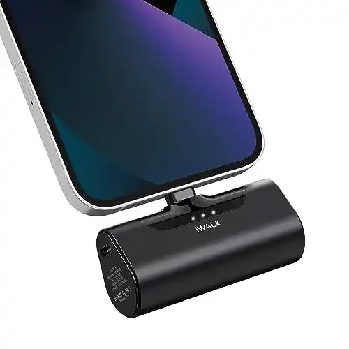 iWALK Power Bank Mini Phone 4500mAh Kompakte Powerbank für iPhone
