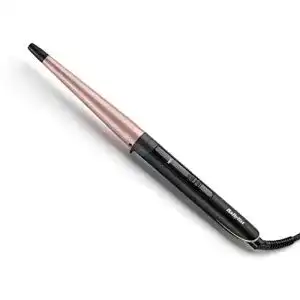 Lockenstab beach waves babyliss rose quartz conical wand