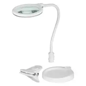 Lupenleuchte goobay 60359 led lupenlampe mit standfuss