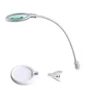 Lupenleuchte lumeno 6803ws led klemmleuchte