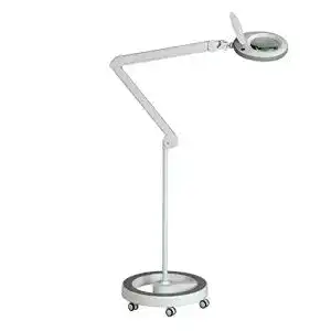 Lupenleuchte lumeno led 7215gr mit 127 mm echtglaslinse
