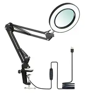 Lupenleuchte neoglint lupe mit licht lupenlampe 8 fache lupe