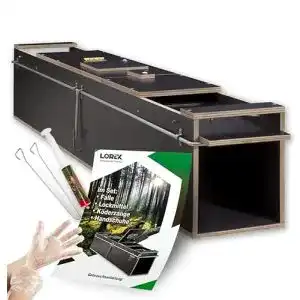 Marderfalle 123jagd 120cm inkl lockmittel holzfalle lebendfalle