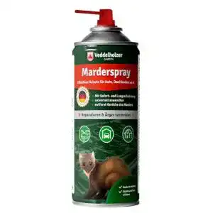 Marderschutz veddelholzer marderspray fuer auto dachboden