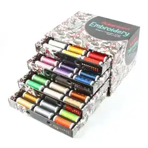 Maschinenstickgarn ackermann embroidery stickgarn box