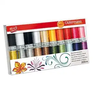 Maschinenstickgarn guetermann creativ maschinenstickfaden set