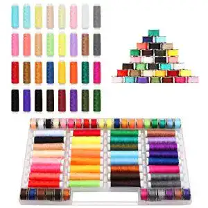 Maschinenstickgarn kurtzy mini naehgarn rollen aus polyester