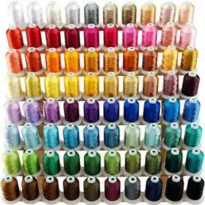 Maschinenstickgarn new brothread 80 spulen polyester