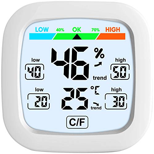 Min-Max-Thermometer infactory Kfz Thermometer Digitales