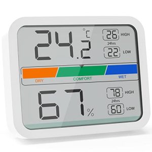 Min-Max-Thermometer LIORQUE Digitales Thermometer Innen - min max thermometer liorque digitales thermometer innen