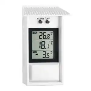 Min max thermometer tfa dostmann digitales maxima minima
