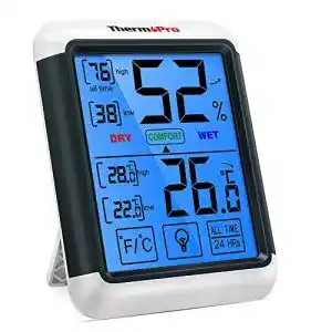 Min max thermometer thermopro tp55 thermo hygrometer