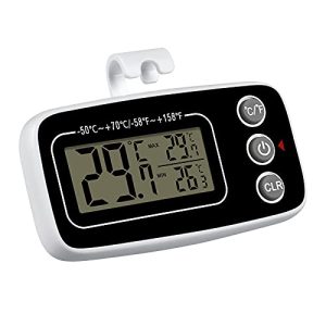 Min-Max-Thermometer Vicloon Kühlschrank Thermometer Digital