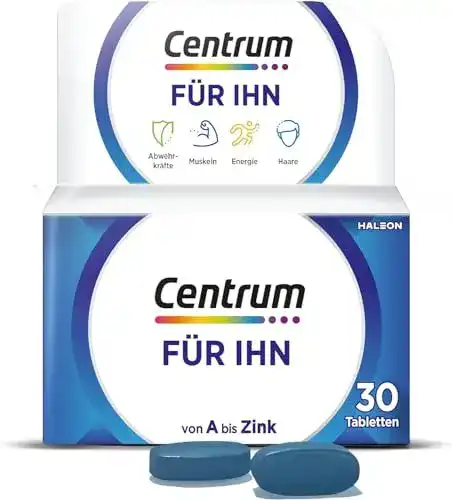 Mineralstoff Centrum für Männer, 30 Tabletten Nahrungsergänzung