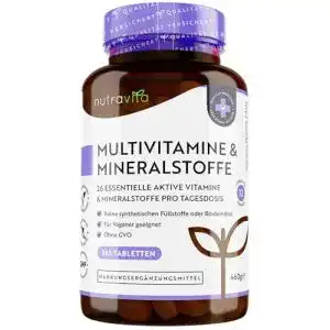 Mineralstoff nutravita multivitamin 365 hochdosierte tabletten