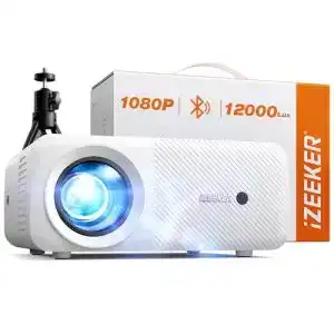 Mini beamer bluetooth izeeker mini beamer bluetooth m stativ