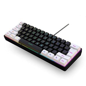 Mini-Gaming-Tastatur Snpurdiri 60% Percent Gaming Tastatur