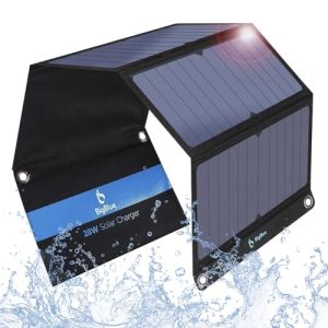 Mobile Solaranlage BigBlue 28W Tragbar Solarladegerät - mobile solaranlage bigblue 28w tragbar solarladegeraet