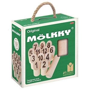 Mölkky Mölkky Tactic in cardboard box with handle, 2018 version