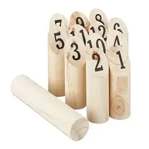 Moelkky relaxdays kubb wikingerspiel skandinavisches wurfspiel