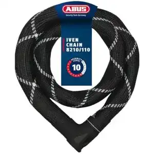 Motorradschloss abus kettenschloss iven chain 8210
