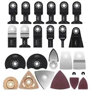 Multitool-Zubehör - multitool zubehoer cgboom saegeblaetter kit 105 tlg