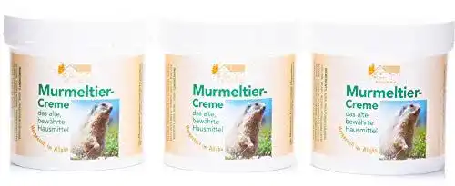 Murmeltiersalbe Eclat Skincare 3 x 250ml Murmeltiercreme