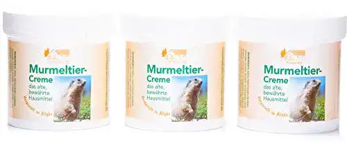 Murmeltiersalbe Eclat Skincare 3 x 250ml Murmeltiercreme