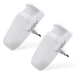 Nachtlicht mit bewegungsmelder steckdose kwmobile 2x led