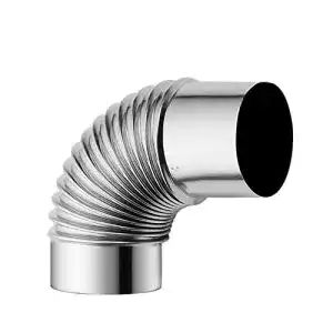 Ofenrohr sportarc 90 grad edelstahl rohrbogen o 60mm