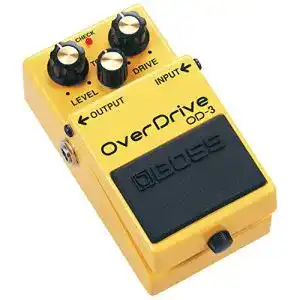 Overdrive pedal boss od 3 overdrive pedal