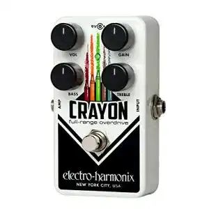 Overdrive pedal electro harmonix electro harmonix crayon 69