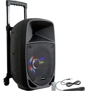 Pa anlage party light sound party 8led party 200 w rms