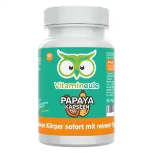 Papain vitamineule papaya kapseln hochdosiert 400 mg extrakt