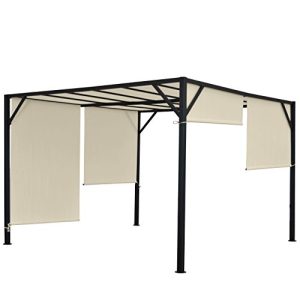 Pavillon Metall Mendler Pergola Baia, Garten Pavillon