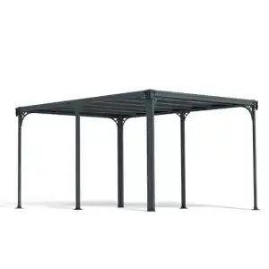Pavillon metall palram milano 4300 gartenpavillon
