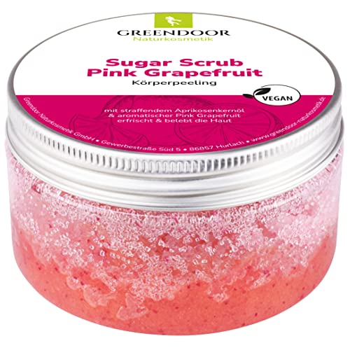 Peeling GREENDOOR Körper Sugar Scrub Pink Grapefruit 230g