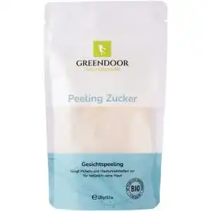 Peeling greendoor zucker gesicht gesichts vegan 150g bio