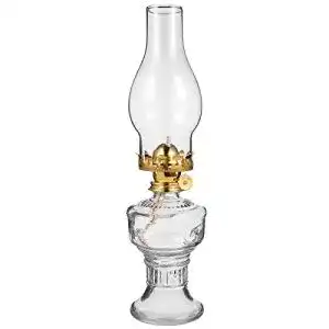 Petroleumlampe osaladi aus glas vintage glas kerosinlampe
