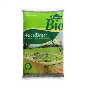 Pferdedung dehner bio pferdeduenger 5 kg fuer ca 60 qm
