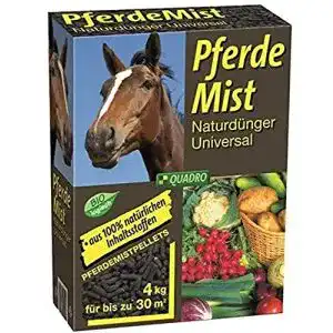 Pferdedung gp toner pferdemist 4kg naturduenger