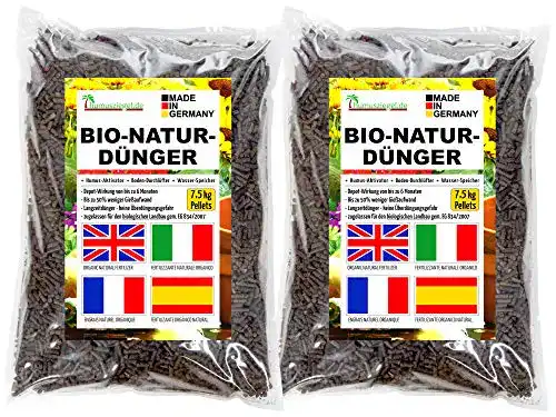Pferdedung Humusziegel als Natur- und Langzeitdünger