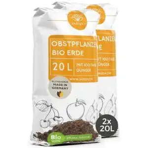 Pflanzerde jaskers bio erde fuer obstpflanzen obsterde 40 l