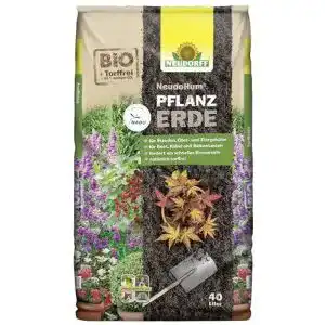 Pflanzerde neudorff neudohum bio und torffreie erde fuer beet