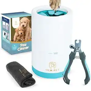 Pfotenreiniger mem pet 3in1 fuer hunde entfernt dreck