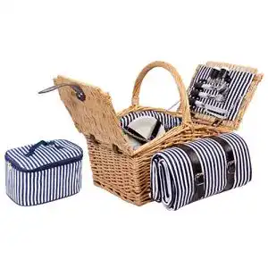 Picknickkorb 4 personen sell tex 4 personen weiden picknickkorb