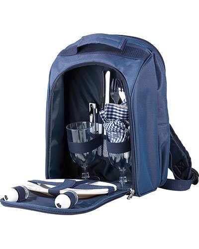 Picknickrucksack Xcase Picknick Set: Thermo-Picknick-Rucksack